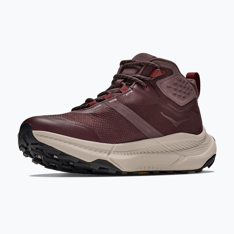 Herren-Trekkingstiefel HOKA Transport Hike GTX deep mauve/smoky quartz 4