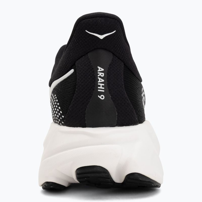 Herren-Laufschuhe HOKA Arahi 9 black/white 6