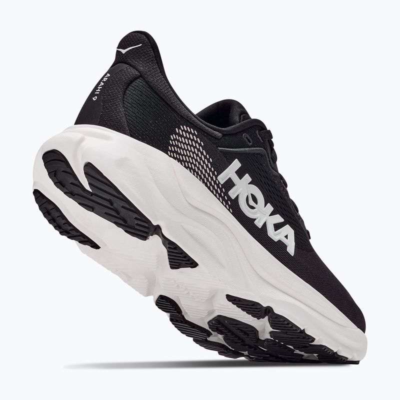 Herren-Laufschuhe HOKA Arahi 9 black/white 3