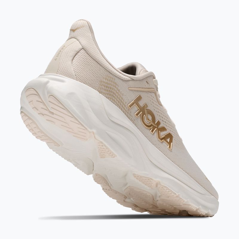 Laufschuhe für Damen HOKA Arahi 9 alabaster/oat milk 3