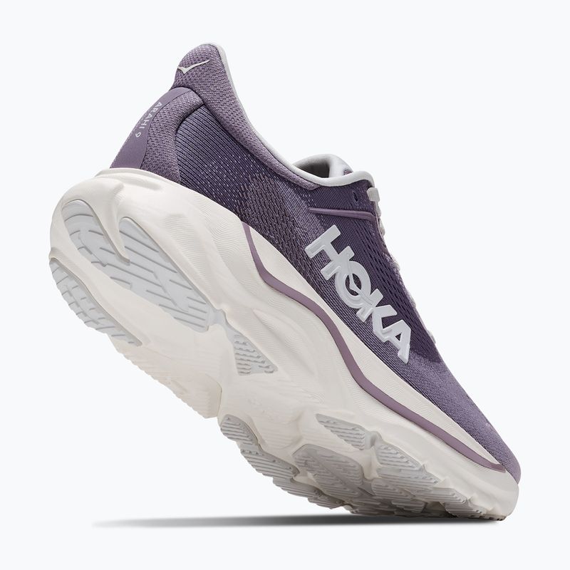 Laufschuhe für Damen HOKA Arahi 9 purple fog/mellow lilac 3