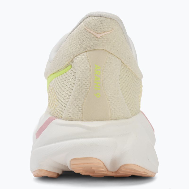Laufschuhe für Damen HOKA Arahi 9 vintage yellow/alabaster 6