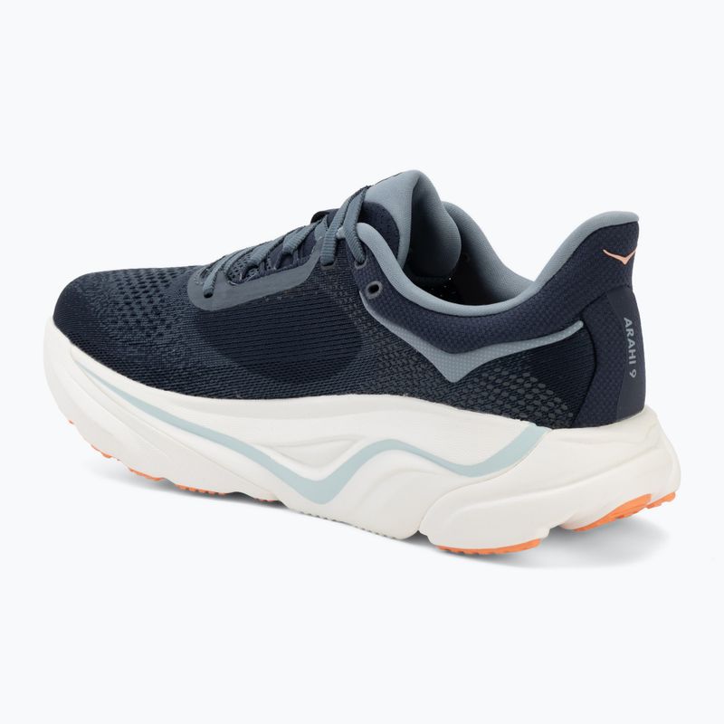 Laufschuhe für Damen HOKA Arahi 9 varsity navy/faded navy 3