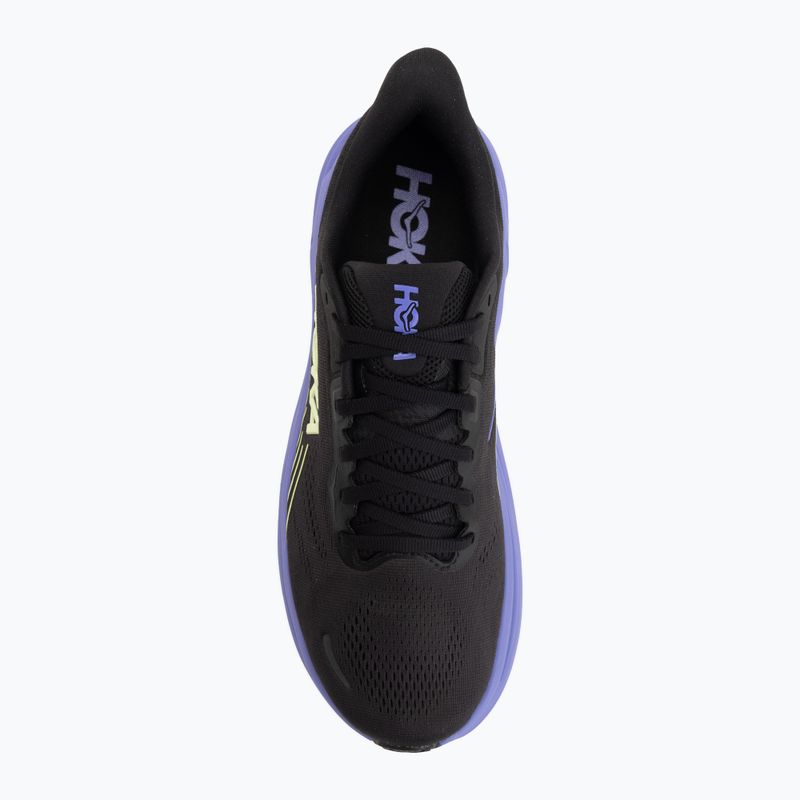 Herren-Laufschuhe Hoka Clifton 11 black/neon yuzu 5