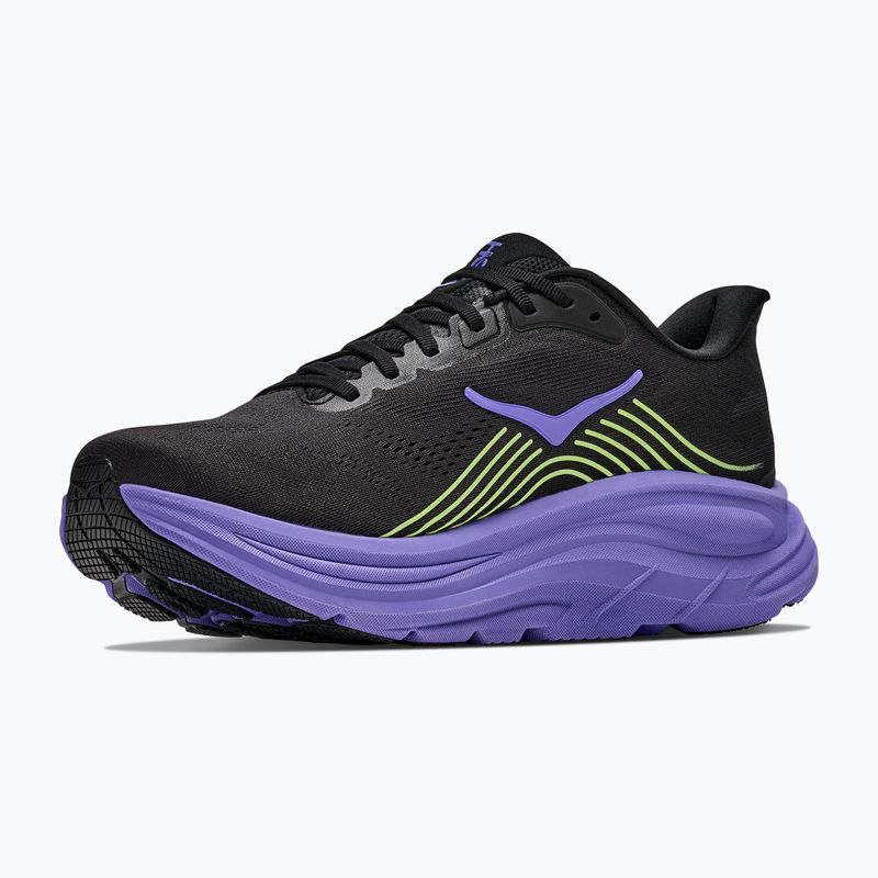 Herren-Laufschuhe Hoka Clifton 11 black/neon yuzu 2