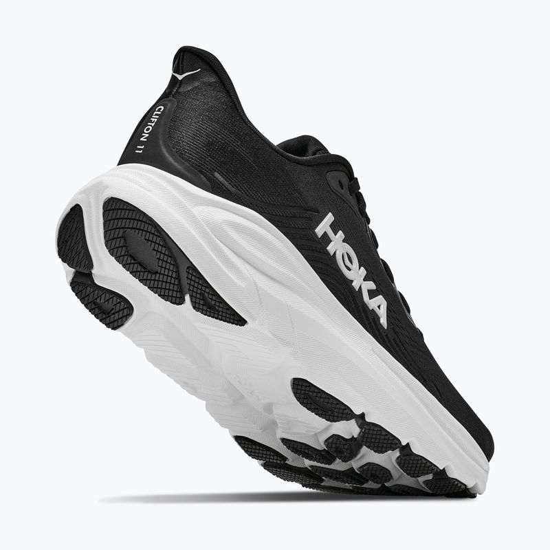 Herren-Laufschuhe Hoka Clifton 11 black/white 3