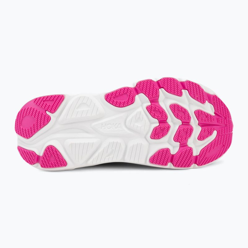 Laufschuhe für Damen Hoka Clifton 11 black/neon nebula 4