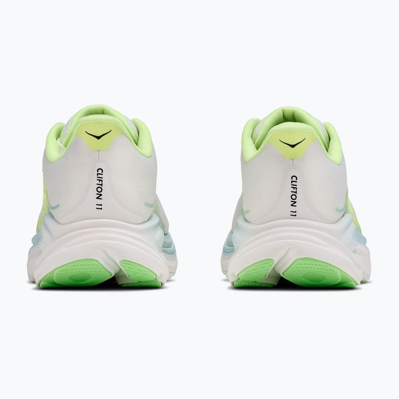 Laufschuhe für Damen Hoka Clifton 11 frost/neon yuzu 4