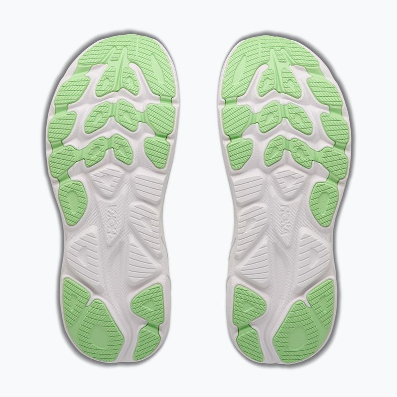 Laufschuhe für Damen Hoka Clifton 11 frost/neon yuzu 6