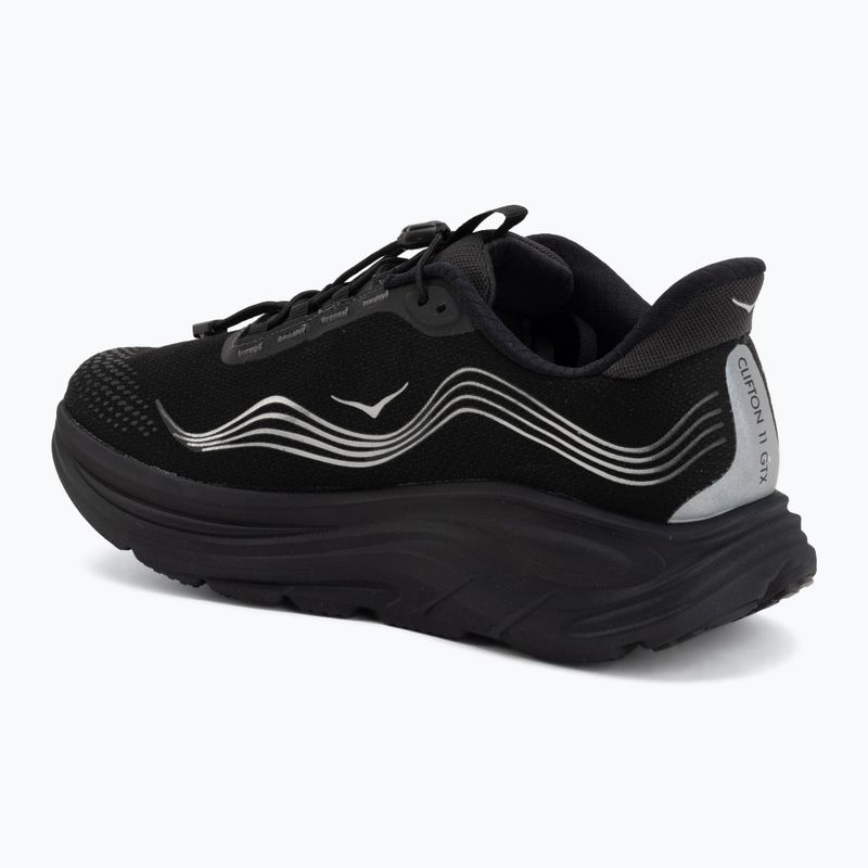 Herren-Laufschuhe HOKA Clifton 11 GTX black/black 3