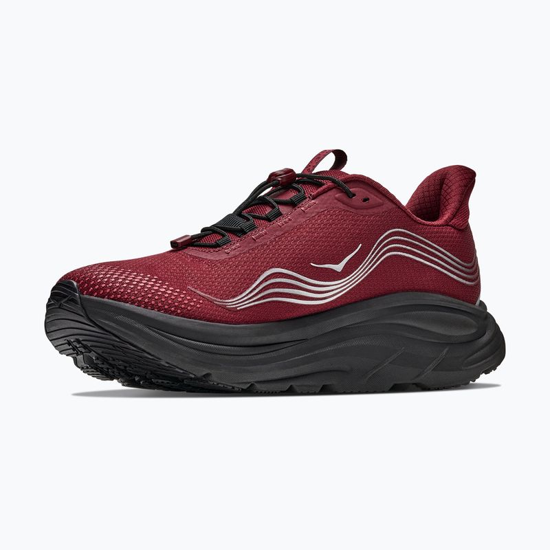 Herren-Laufschuhe HOKA Clifton 11 GTX varsity burgundy/carbon black 4