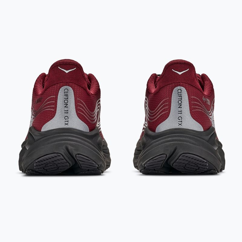 Herren-Laufschuhe HOKA Clifton 11 GTX varsity burgundy/carbon black 6