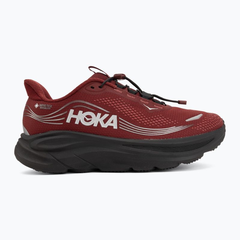 Herren-Laufschuhe HOKA Clifton 11 GTX varsity burgundy/carbon black 2