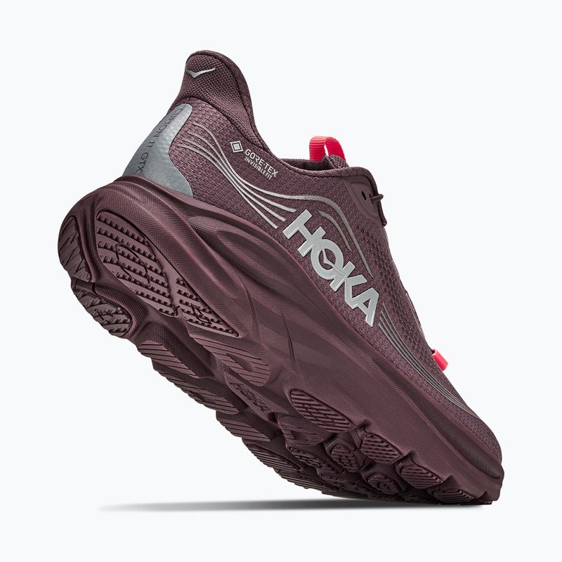 Laufschuhe für Damen HOKA Clifton 11 GTX smoky quartz/deep mauve 5