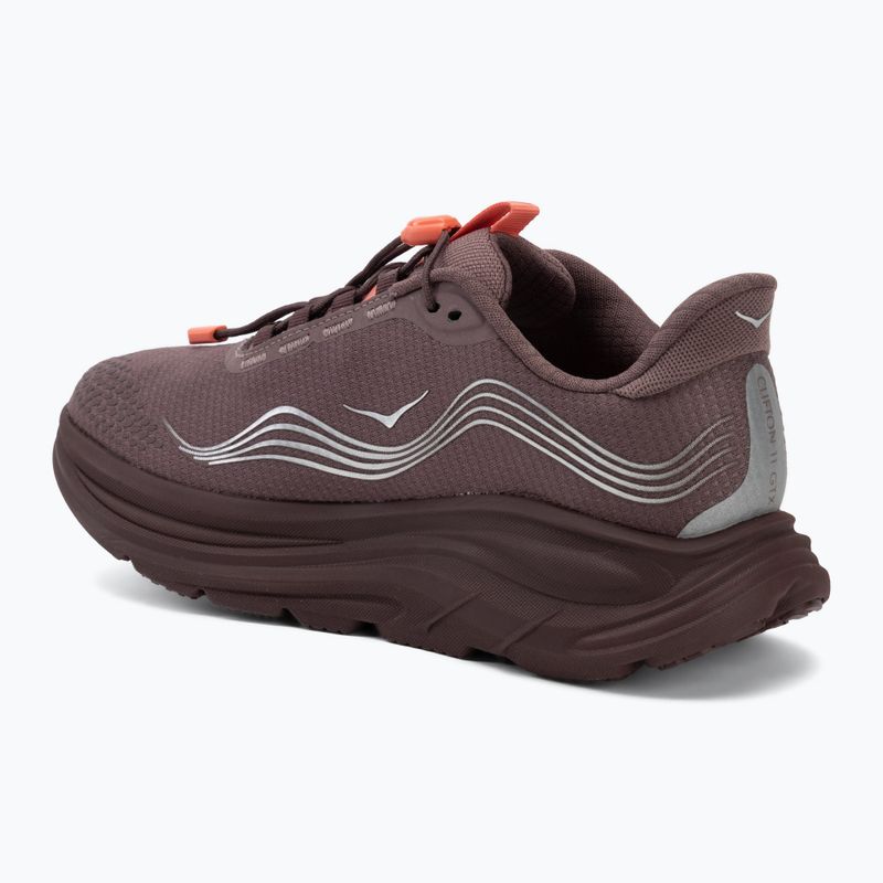 Laufschuhe für Damen HOKA Clifton 11 GTX smoky quartz/deep mauve 3