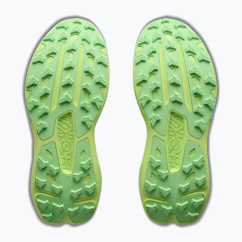 Laufschuhe für Damen HOKA Torrent 5 frost/neon yuzu 9