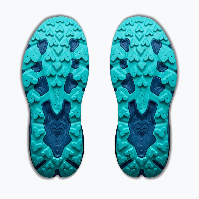 Kinder-Laufschuhe HOKA Speedgoat 7 black/night glow blue 7