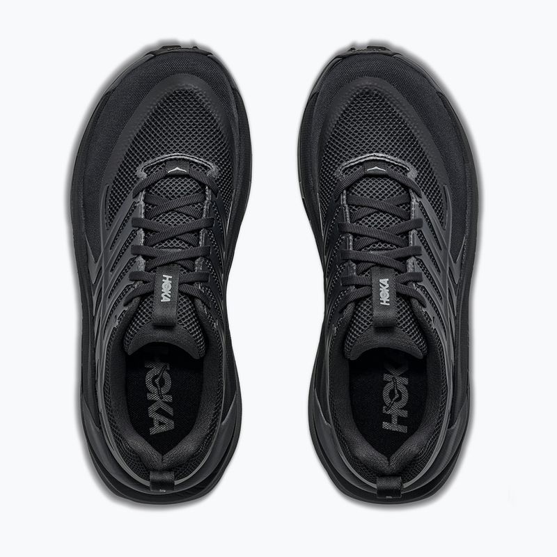Herren-Laufschuhe HOKA Stinson 8 black/outer orbit 8