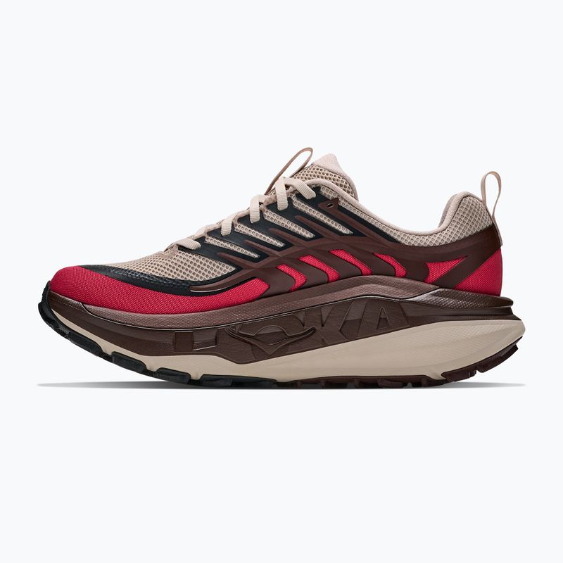 Herren-Laufschuhe HOKA Stinson 8 river rock grey/spiced chocolate 3
