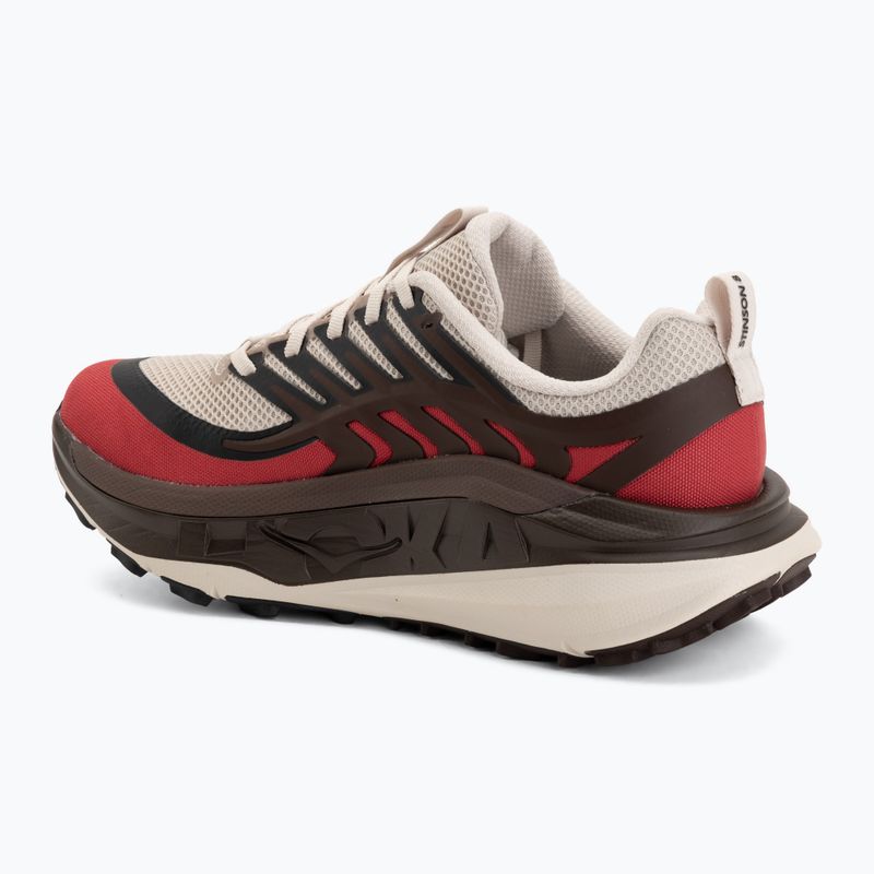 Herren-Laufschuhe HOKA Stinson 8 river rock grey/spiced chocolate 3