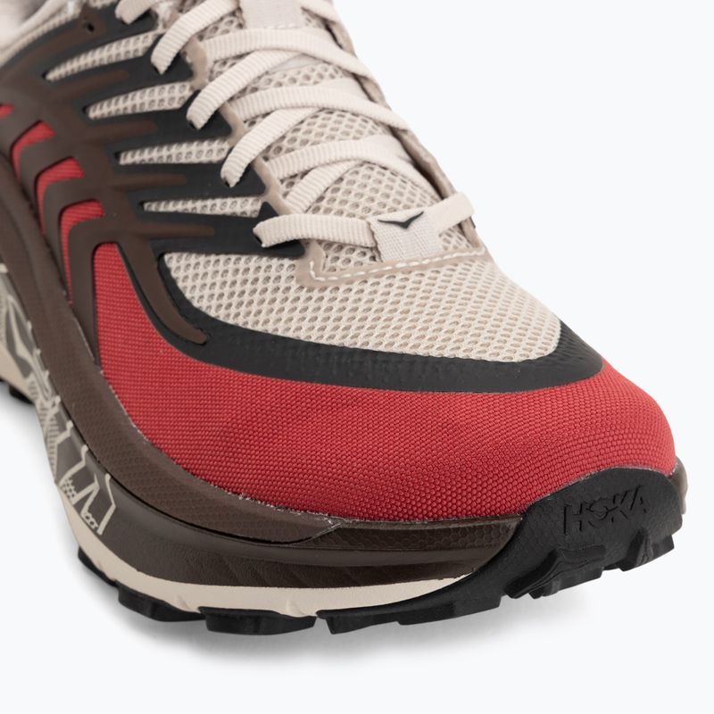Herren-Laufschuhe HOKA Stinson 8 river rock grey/spiced chocolate 7