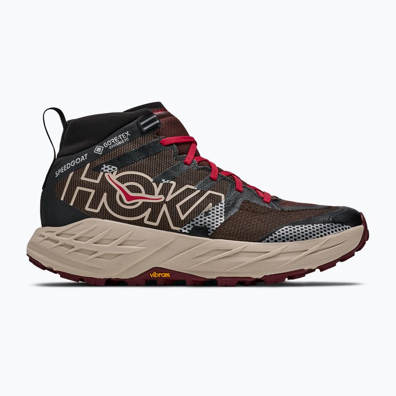 Herren-Laufschuhe HOKA Speedgoat 7 Hike GTX spiced chocolate/river rock grey 2