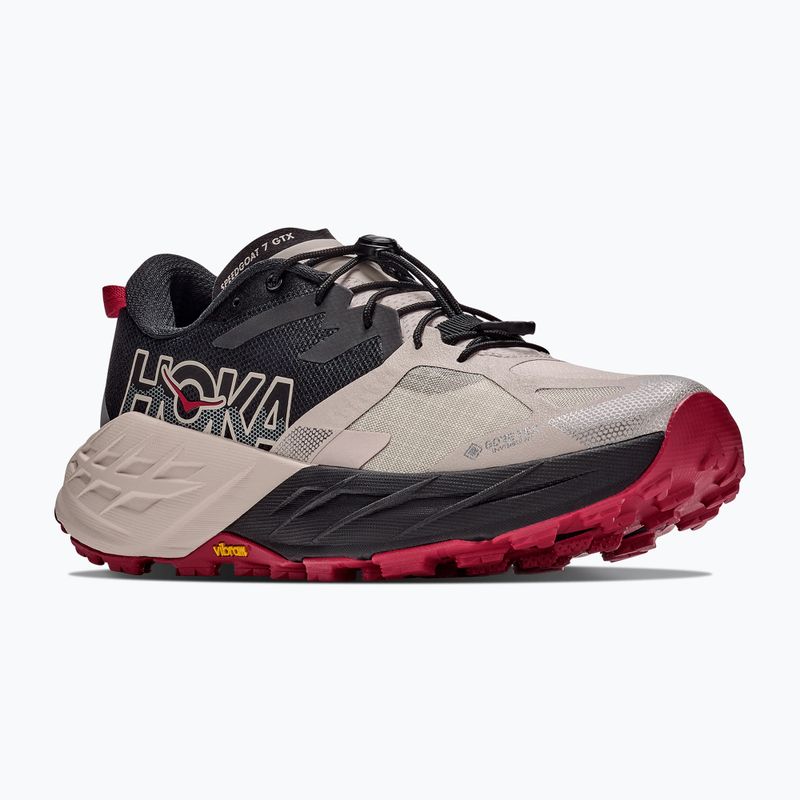 Herren-Laufschuhe HOKA Speedgoat 7 GTX black/river rock grey