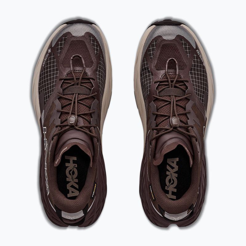 Herren-Laufschuhe HOKA Speedgoat 7 GTX spiced chocolate/river rock grey 8