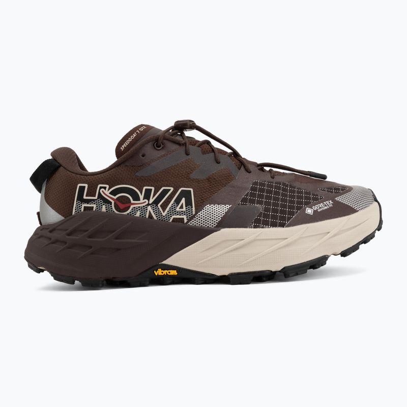 Herren-Laufschuhe HOKA Speedgoat 7 GTX Wide spiced chocolate/river rock grey 2