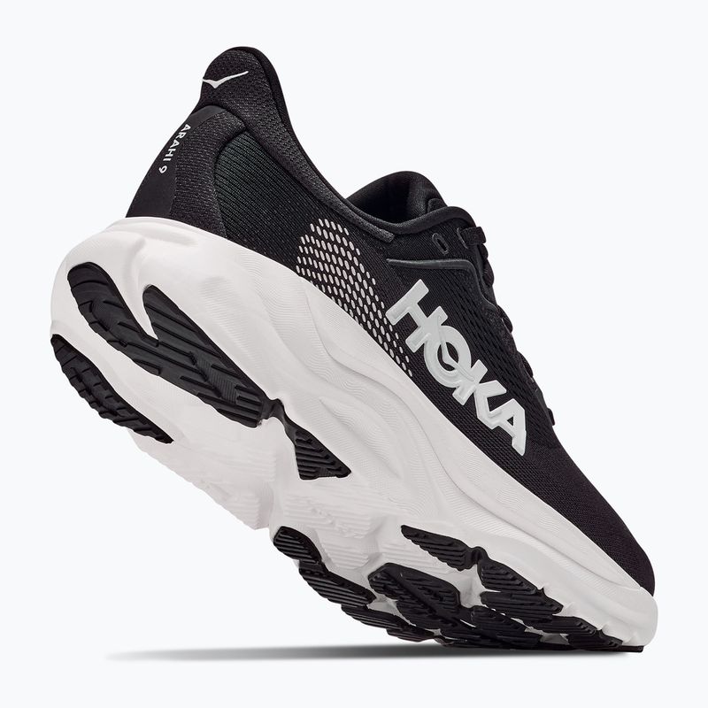 Herren-Laufschuhe HOKA Arahi 9 Wide black/white 3