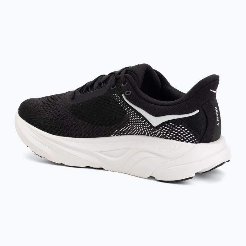 Herren-Laufschuhe HOKA Arahi 9 Wide black/white 3