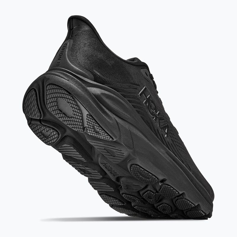 Herren-Laufschuhe HOKA Clifton 11 Wide black/black 5
