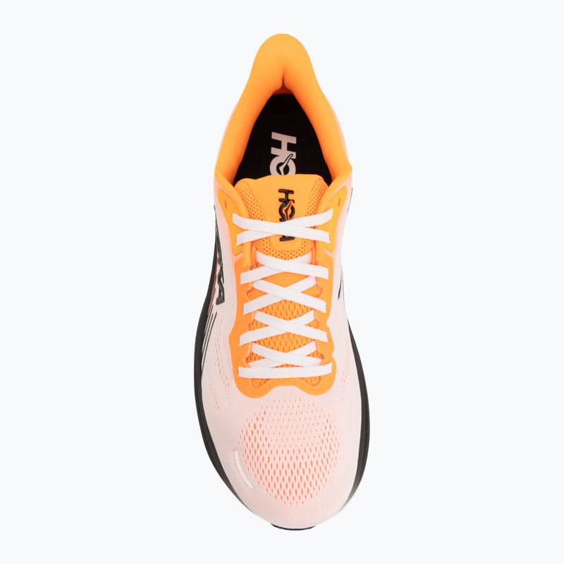 Herren-Laufschuhe HOKA Clifton 11 Wide neon tangerine/frost 5