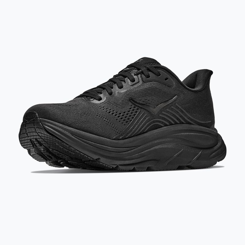 Herren-Laufschuhe HOKA Clifton 11 X-Wide black/black 4