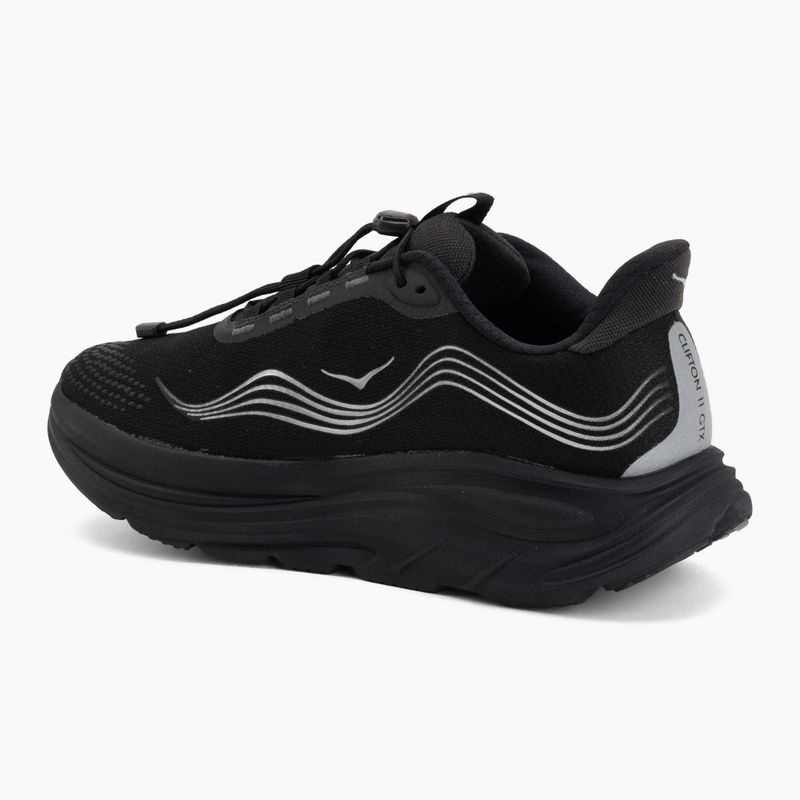 Herren-Laufschuhe HOKA Clifton 11 GTX Wide black/black 3