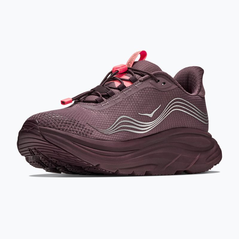 Laufschuhe für Damen HOKA Clifton 11 GTX Wide smoky quartz/deep mauve 4