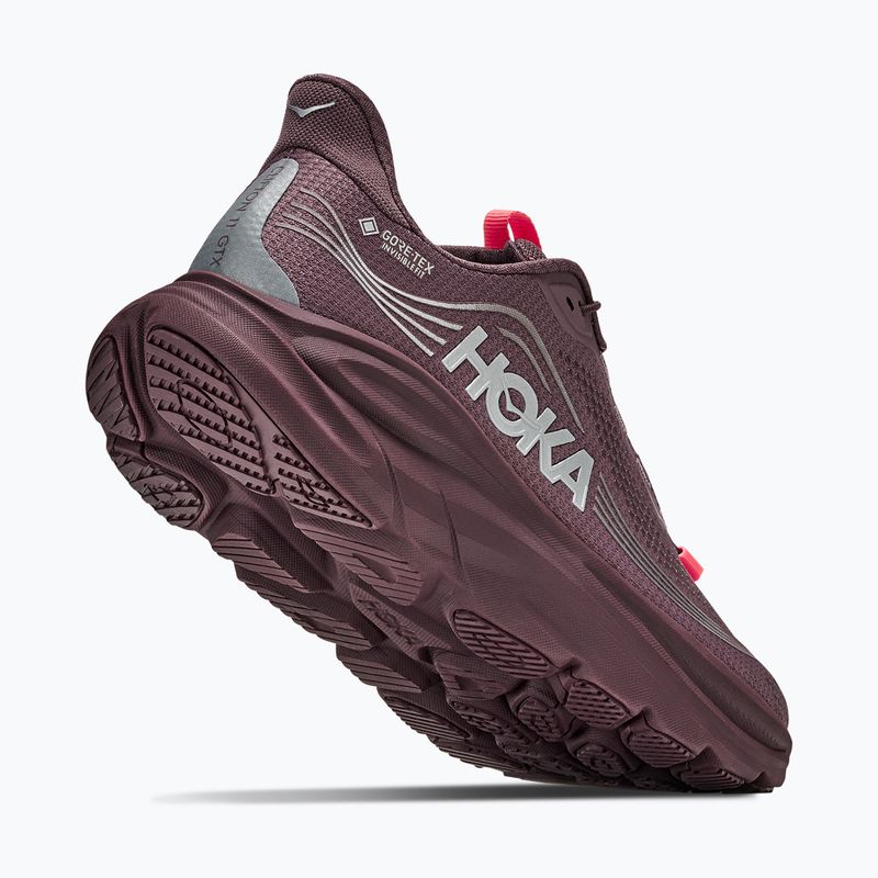 Laufschuhe für Damen HOKA Clifton 11 GTX Wide smoky quartz/deep mauve 5