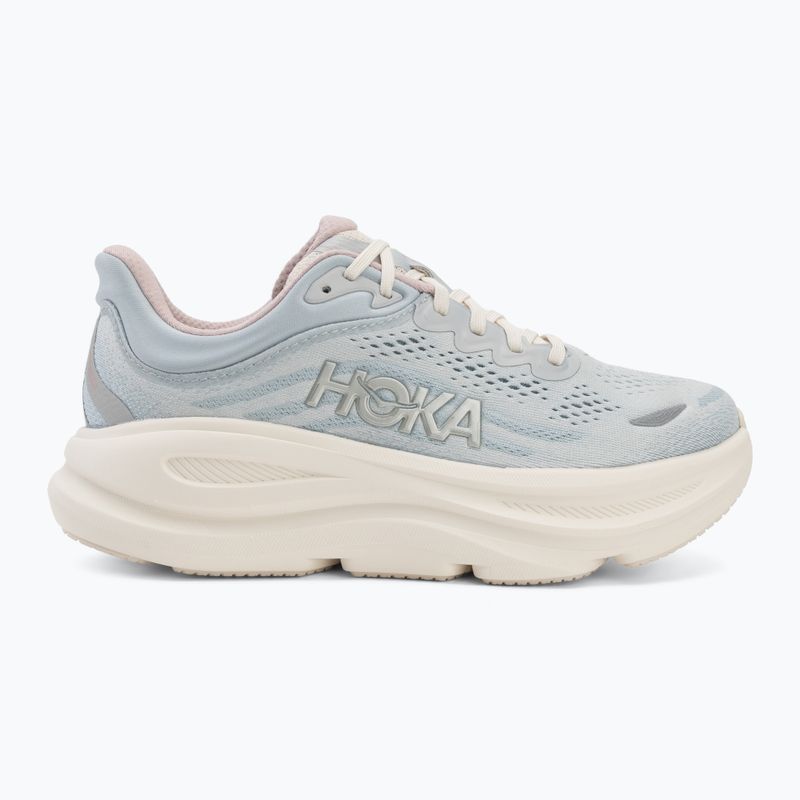 Laufschuhe für Damen HOKA Bondi 9 GLM alabaster/mineral blue 2