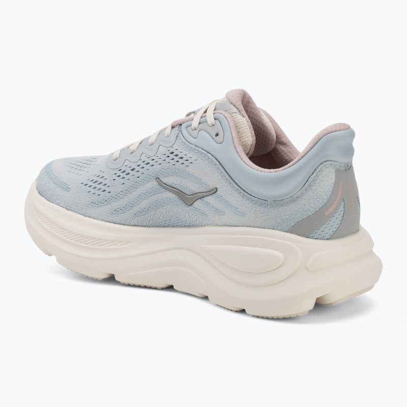 Laufschuhe für Damen HOKA Bondi 9 GLM alabaster/mineral blue 3