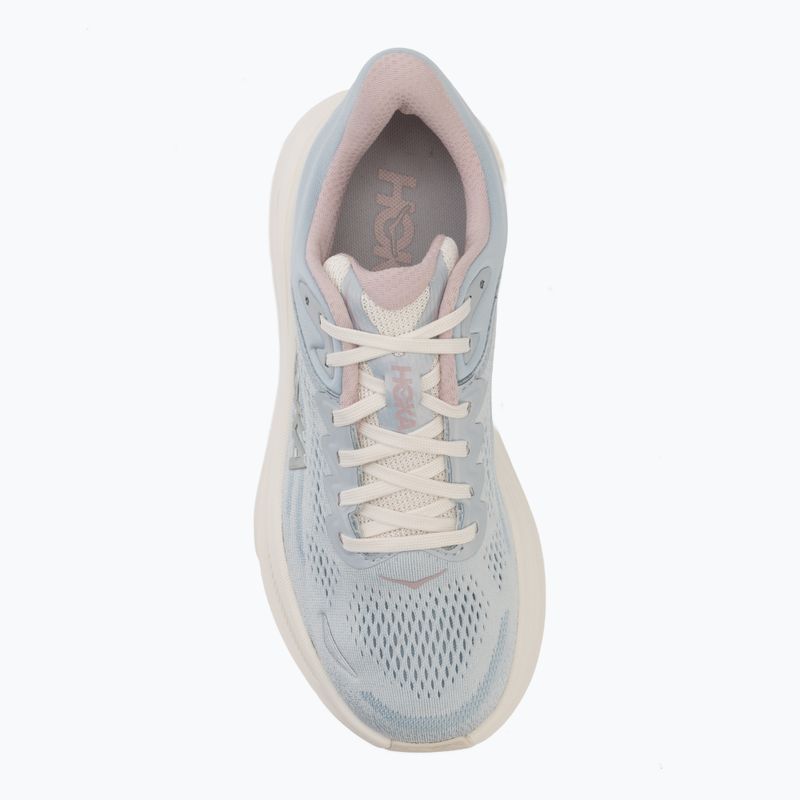 Laufschuhe für Damen HOKA Bondi 9 GLM alabaster/mineral blue 5
