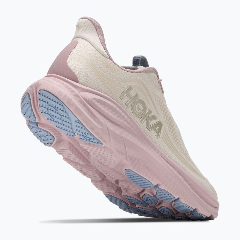 Laufschuhe für Damen HOKA Clifton 11 GTX GLM alabaster/pink opal 5