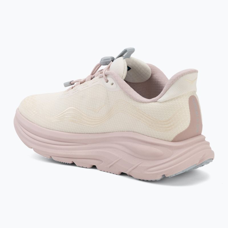 Laufschuhe für Damen HOKA Clifton 11 GTX GLM alabaster/pink opal 3