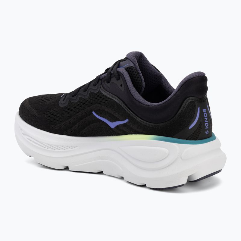 Laufschuhe für Damen HOKA Bondi 9 black/neon dragonfruit 3