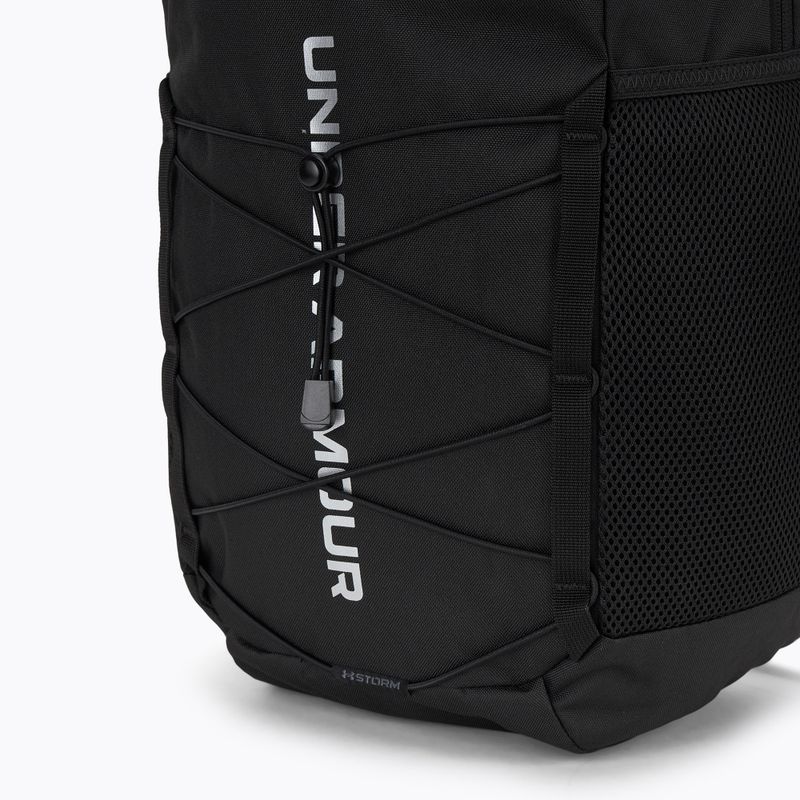 Under Armour Rucksack Hustle Sport 6.0 26 l schwarz/schwarz/metallisch silber 5