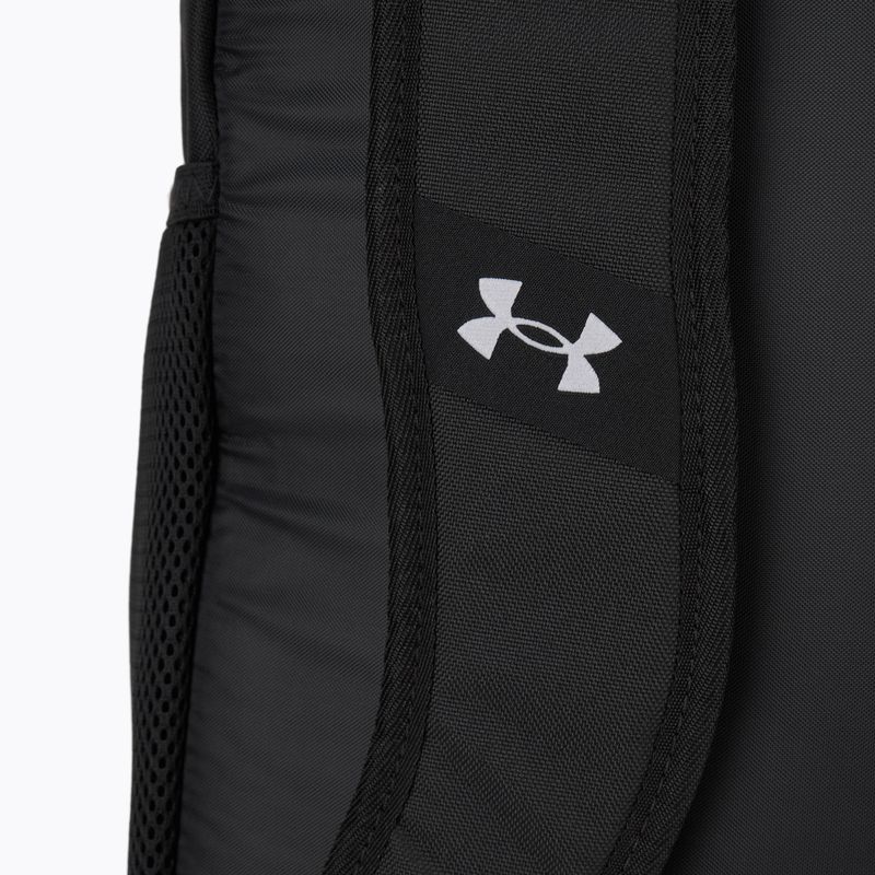 Rucksack Under Armour Hustle Sport 6.0 26 l black/black/metallic silver 6