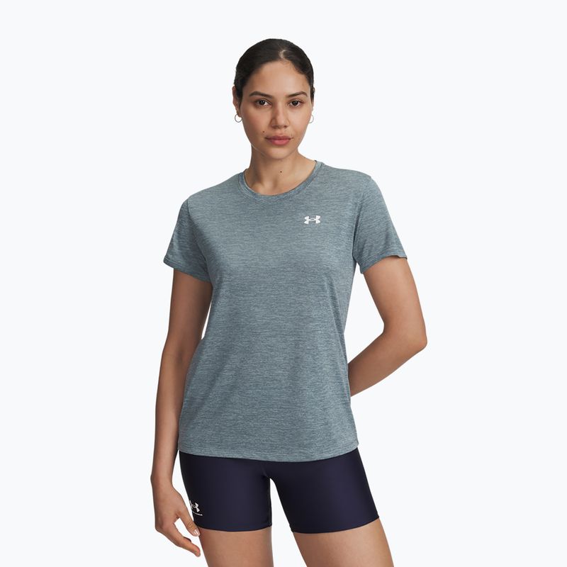 Trainingsshirt Damen Under Armour Tech Twist jasper blue/white