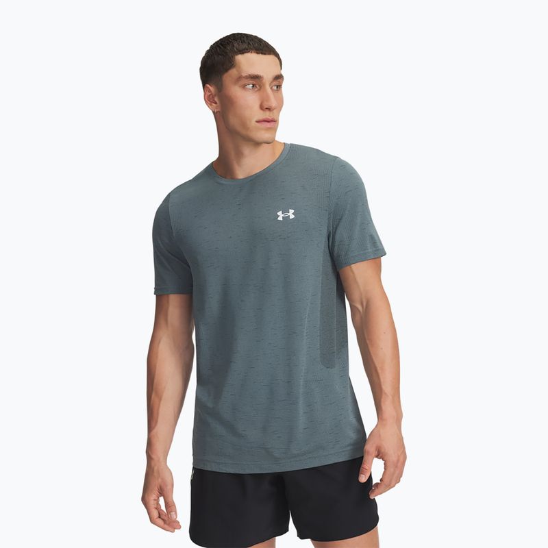 Trainingsshirt Herren Under Armour Vanish Seamless jasper blue/white