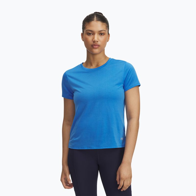 Damen-Laufshirt Under Armour Launch Blue Atlantis/Reflective
