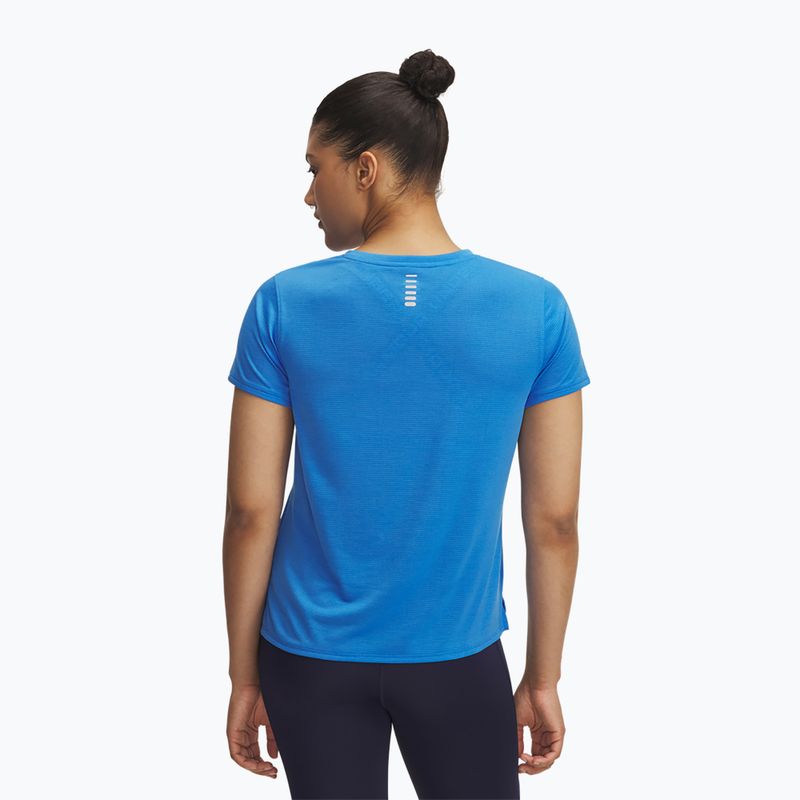 Damen-Laufshirt Under Armour Launch Blue Atlantis/Reflective 2