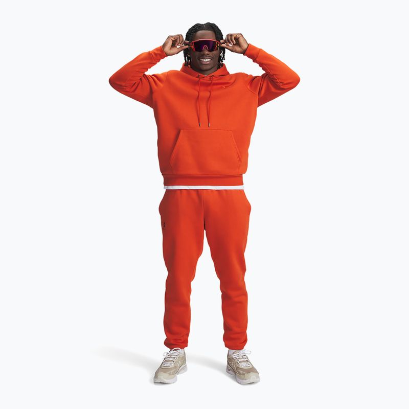 Hoodie Sweatshirt Herren Under Armour Essential Fleece Hoodie surplus orange/surplus orange 2